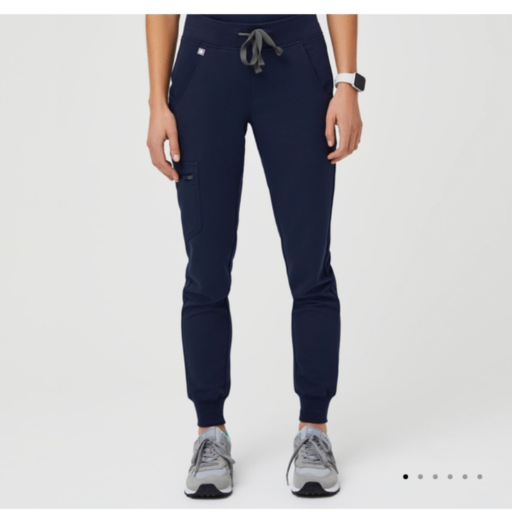 FIGS navy Zamora joggers